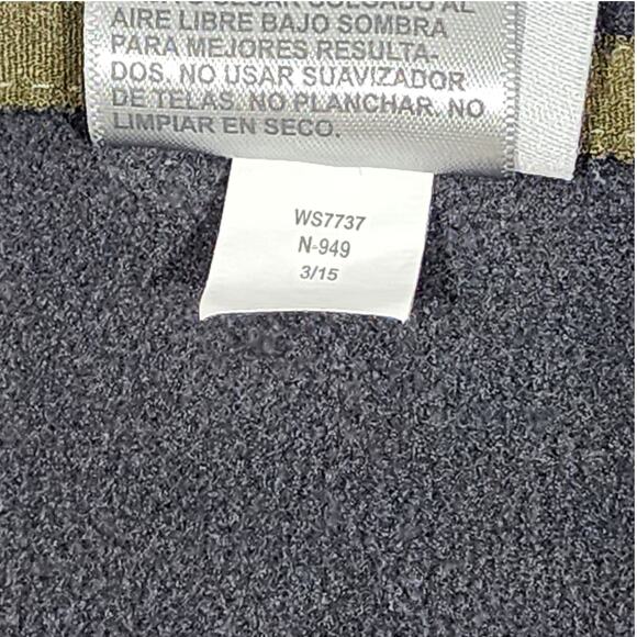 Avalanche Knit Sweater Jacket Cardigan Full Zip Fleece Lined Green Black Small - Picture 6 of 11